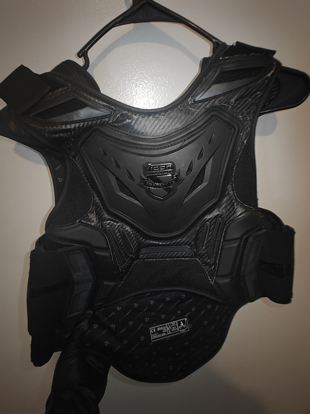 ICON Women’s Field Armor Stryker Motorcycle Vest S‑M